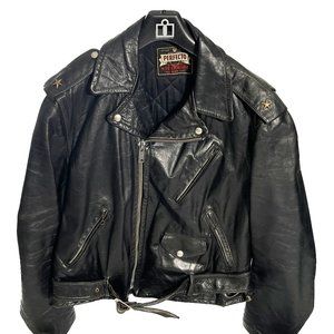 Vintage 50's Schott 613 One Star Perfecto - Genuine Steerhide Label